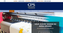 Desktop Screenshot of cpsserigraphie.com